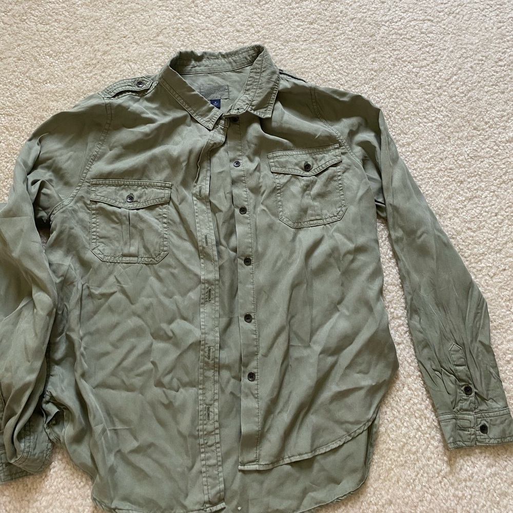 Target Army Green Button down